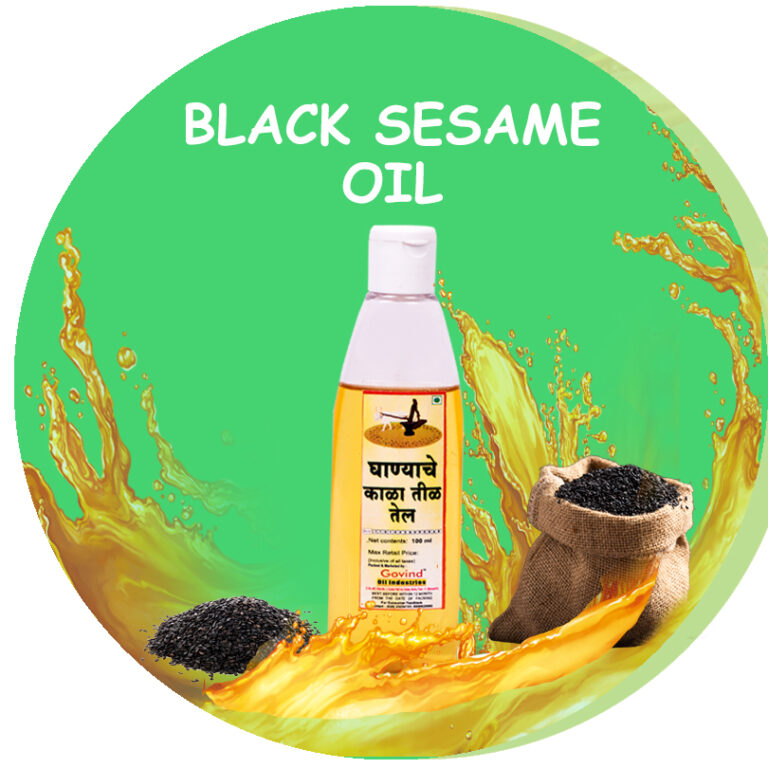 Black sesame oil Govind Oil